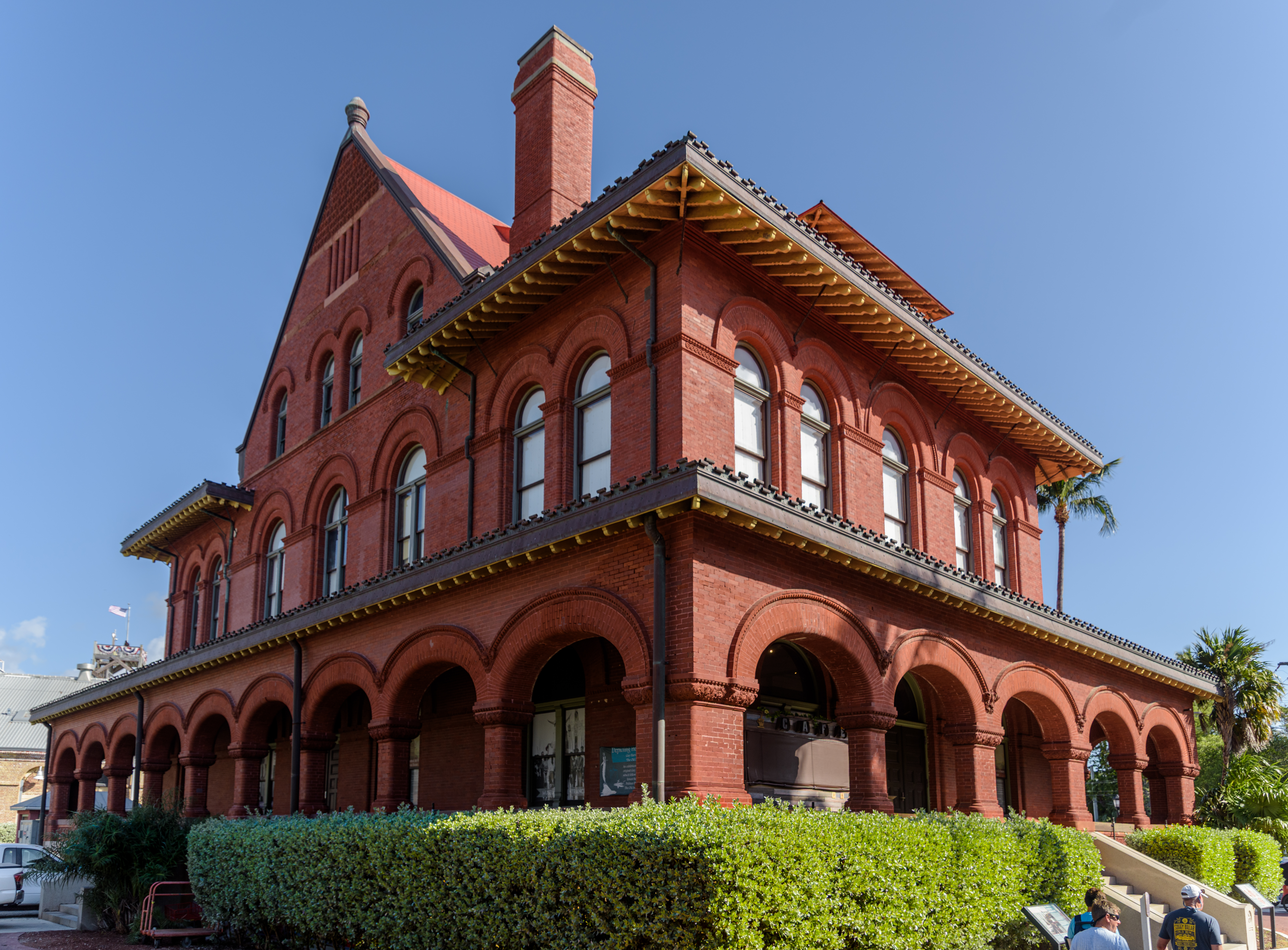 Historic Custom House and United States Post Office building in Key West, Florida